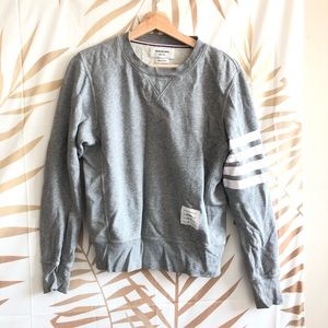 Thom Browne Grey Crewneck